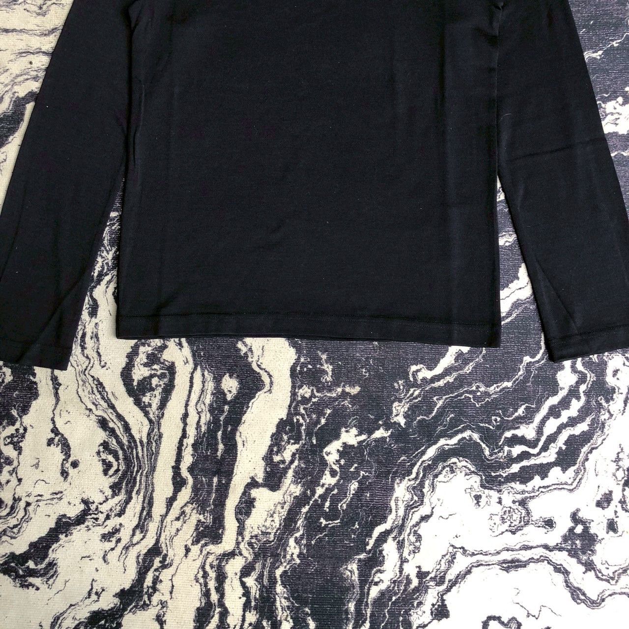 Comme des Garcons Comme des Garcons Frill Neck Wool Top Black Size S / US 4 / IT 40 - 4 Thumbnail