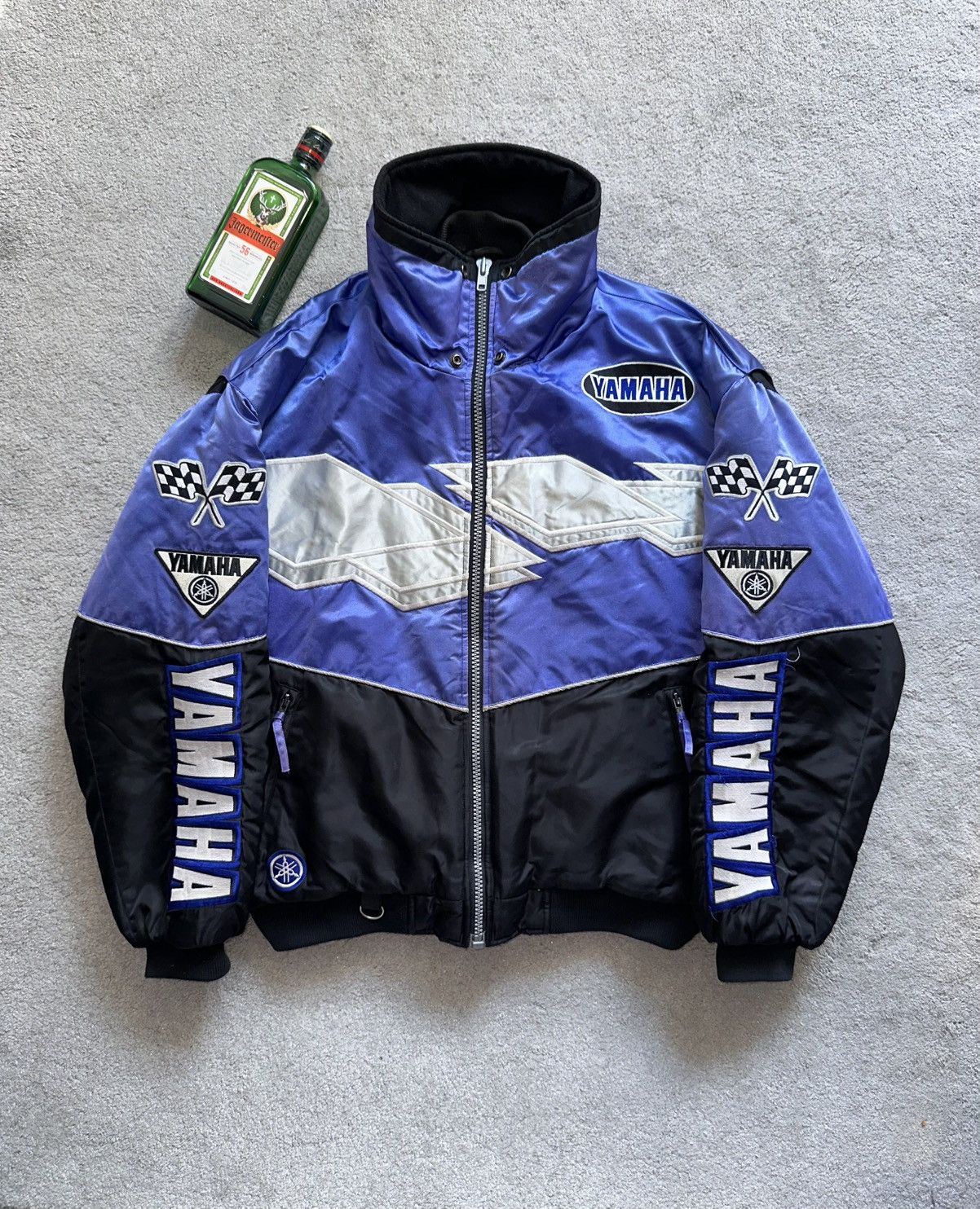 Yamaha Yamaha Motorcycle Cold Gear Vintage 90’s Size US L / EU 52-54 / 3 - 1 Thumbnail