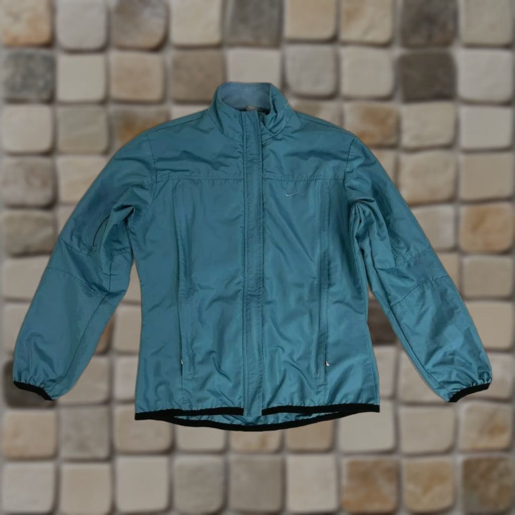 Nike **Vintage Women's Nike Blue Full Zip Windbreaker Jacket Sz XS** User: Vintage Women's Nike Blue Full Zip Windbreaker Jacket Sz XS Size XS / US 0-2 / IT 36-38 - 1 Thumbnail