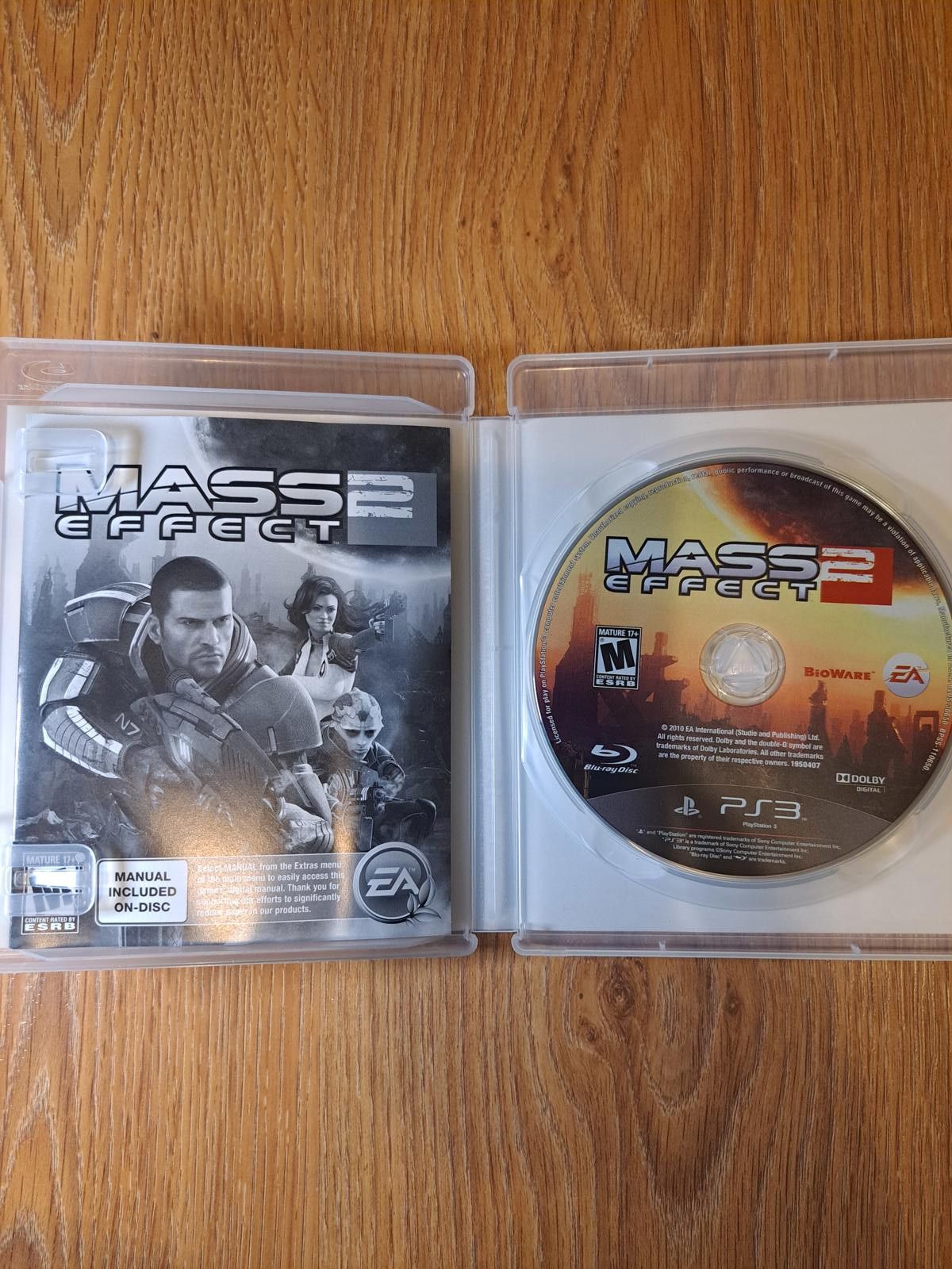 Other COMPLETE Mass Effect 2 PS3 Playstation 3 Video Game Size ONE SIZE - 3 Thumbnail