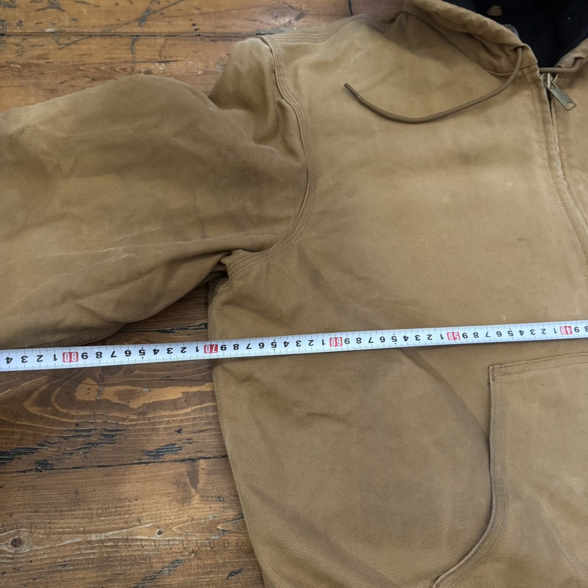 Carhartt VTG Carhartt J140 Duck Canvas Active Hood Jacket Size US XL / EU 56 / 4 - 4 Thumbnail