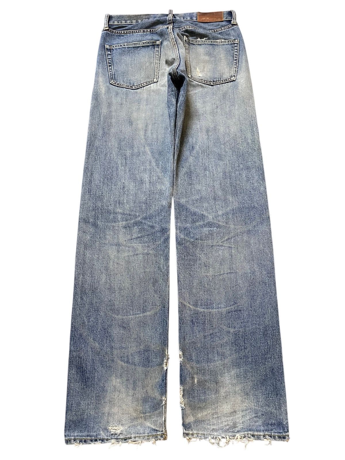 Uniqlo Vintage Japanese Uniqlo Stone Wash Distress Style Jeans Size US 30 / EU 46 - 2 Thumbnail