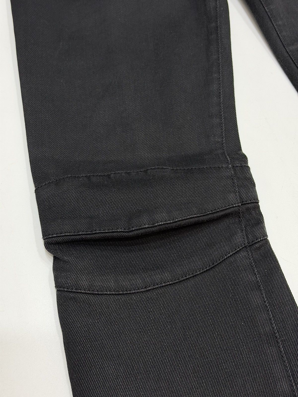 Balmain BALMAIN Decarnin FW 2009 Waxed Biker Black Denim Jeans Zip Size US 28 / EU 44 - 13 Thumbnail