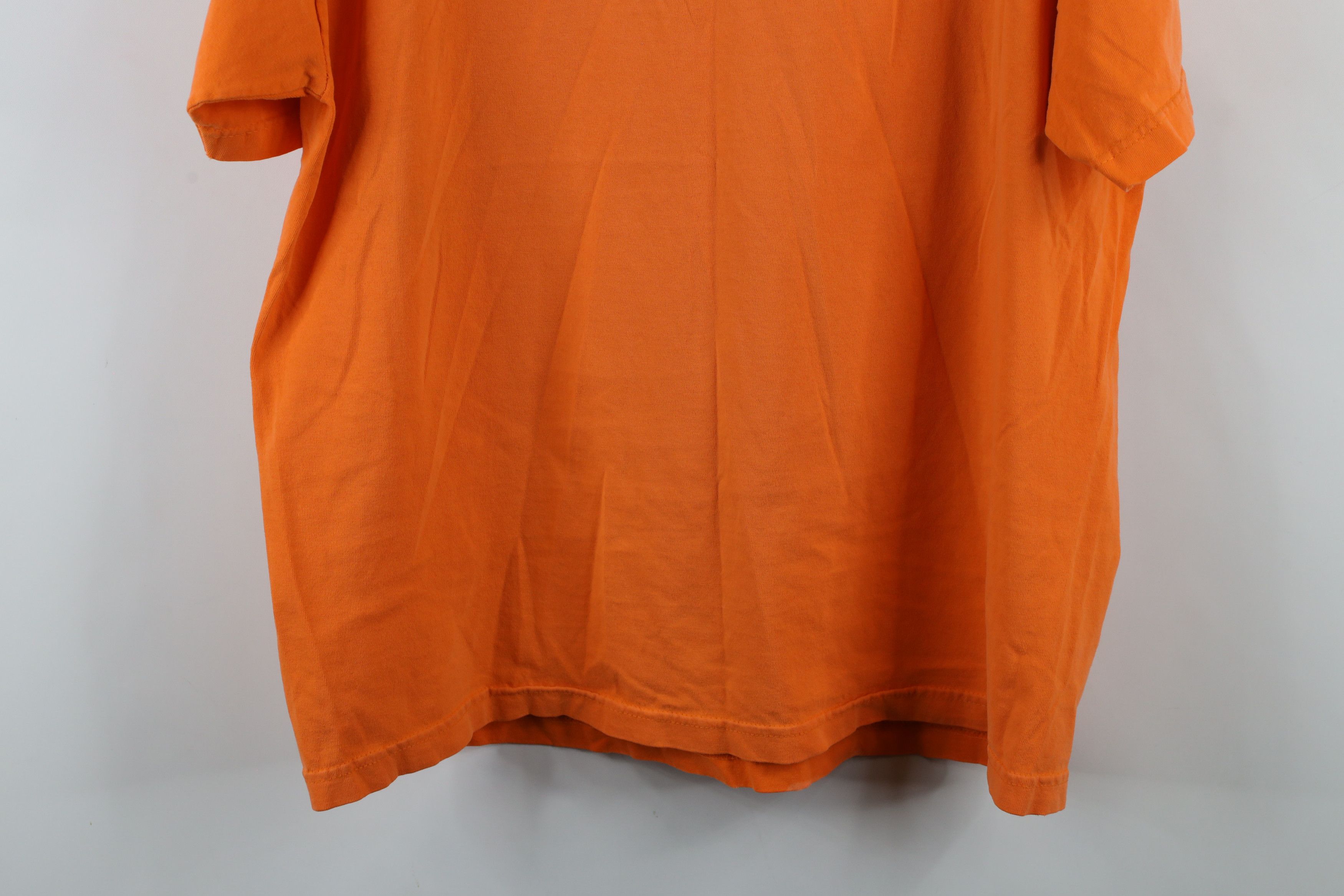 Vintage Vintage Y2K English D Detroit Tigers Baseball T-Shirt Orange Size US XL / EU 56 / 4 - 14 Thumbnail