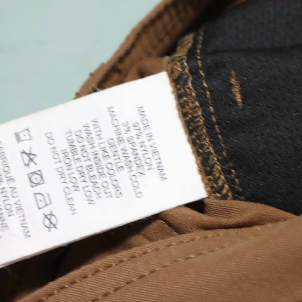 Prana Prana Chino Pants Tan Men's 40 Slim Brion Nylon Woven Casual Pant Size US 40 / EU 56 - 6 Thumbnail