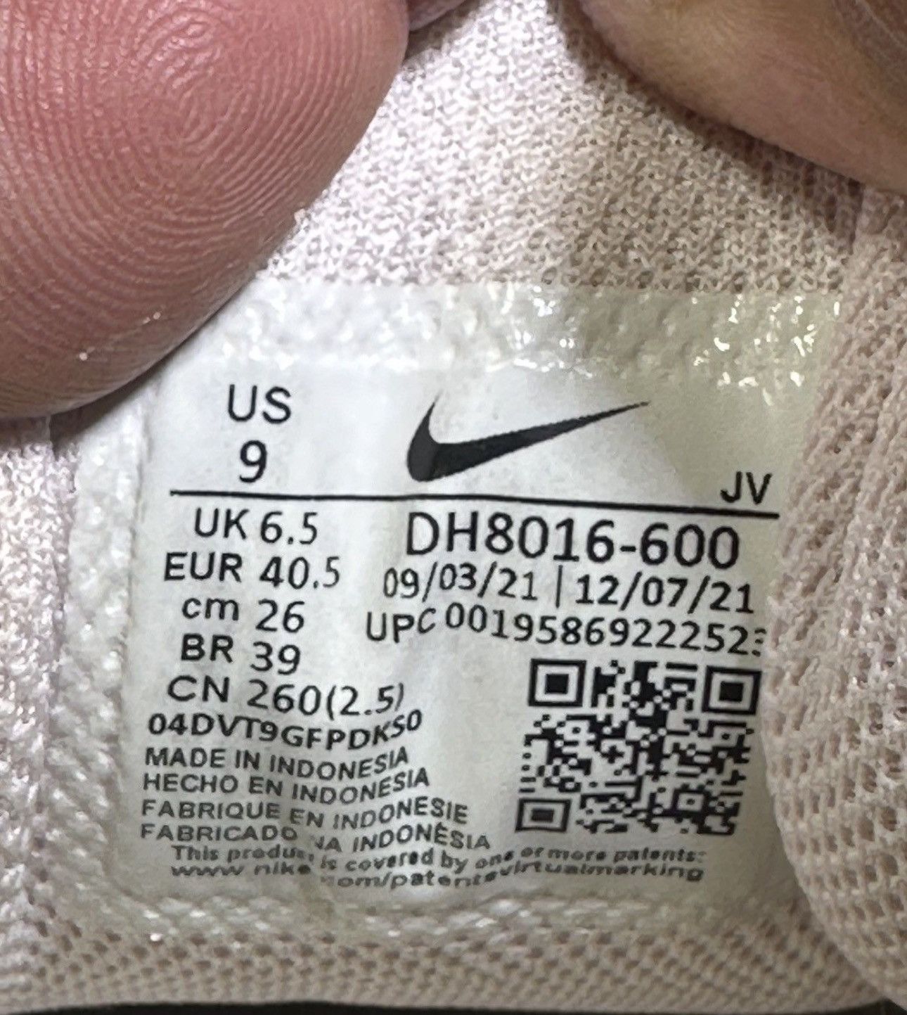 Nike Nike Air Max 97 Pink Oxford Women's 9 Casual Lifestyle Size US 9 / IT 39 - 7 Thumbnail