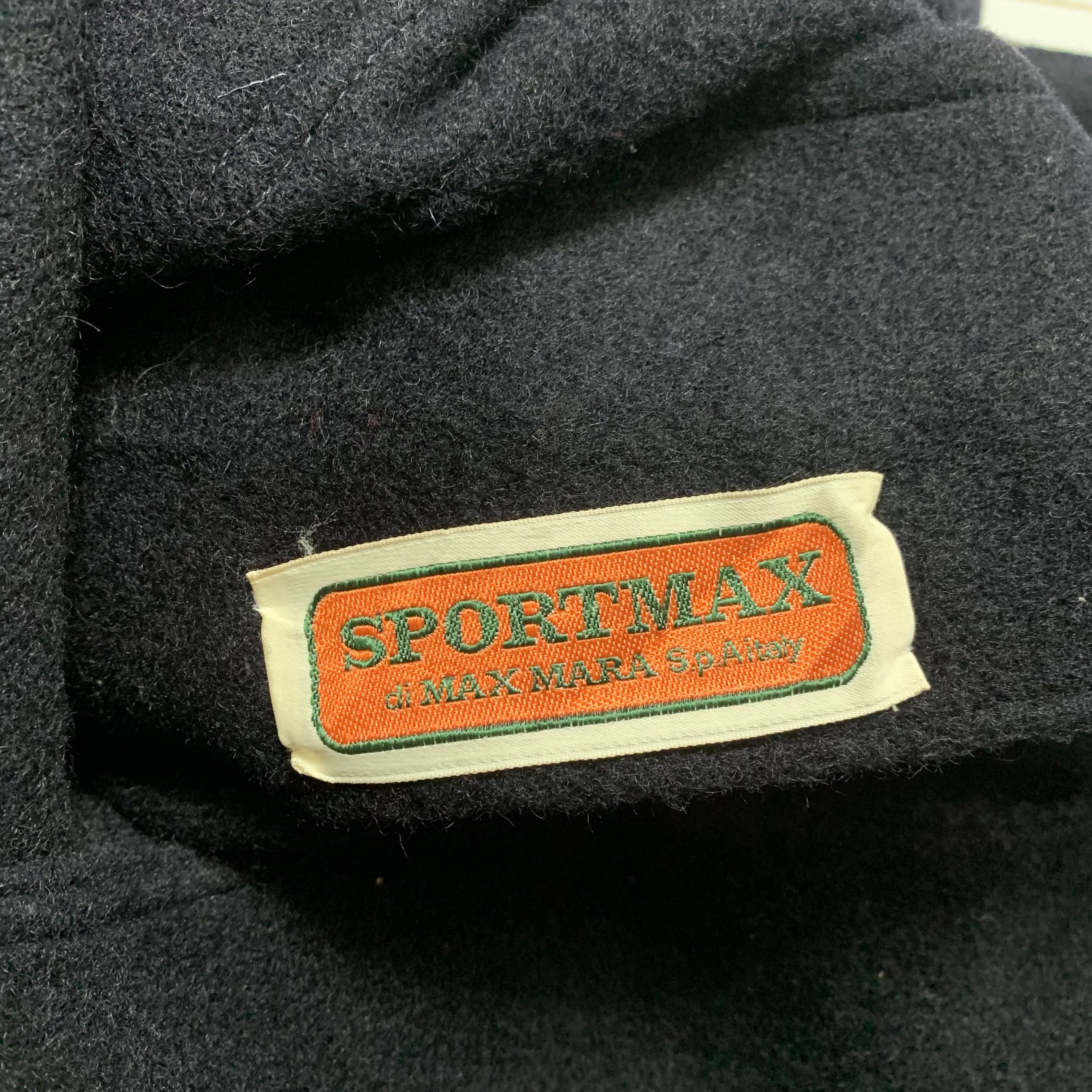Max Mara Vintage Sportmax By Max Mara Wool Coat Size S / US 4 / IT 40 - 4 Thumbnail