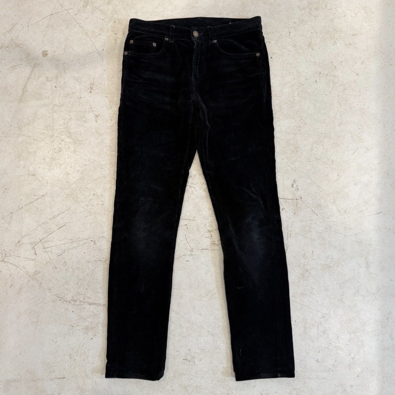 Saint Laurent Paris Saint Laurent Black Corduroy D02 2018 Size US 28 / EU 44 - 1 Thumbnail