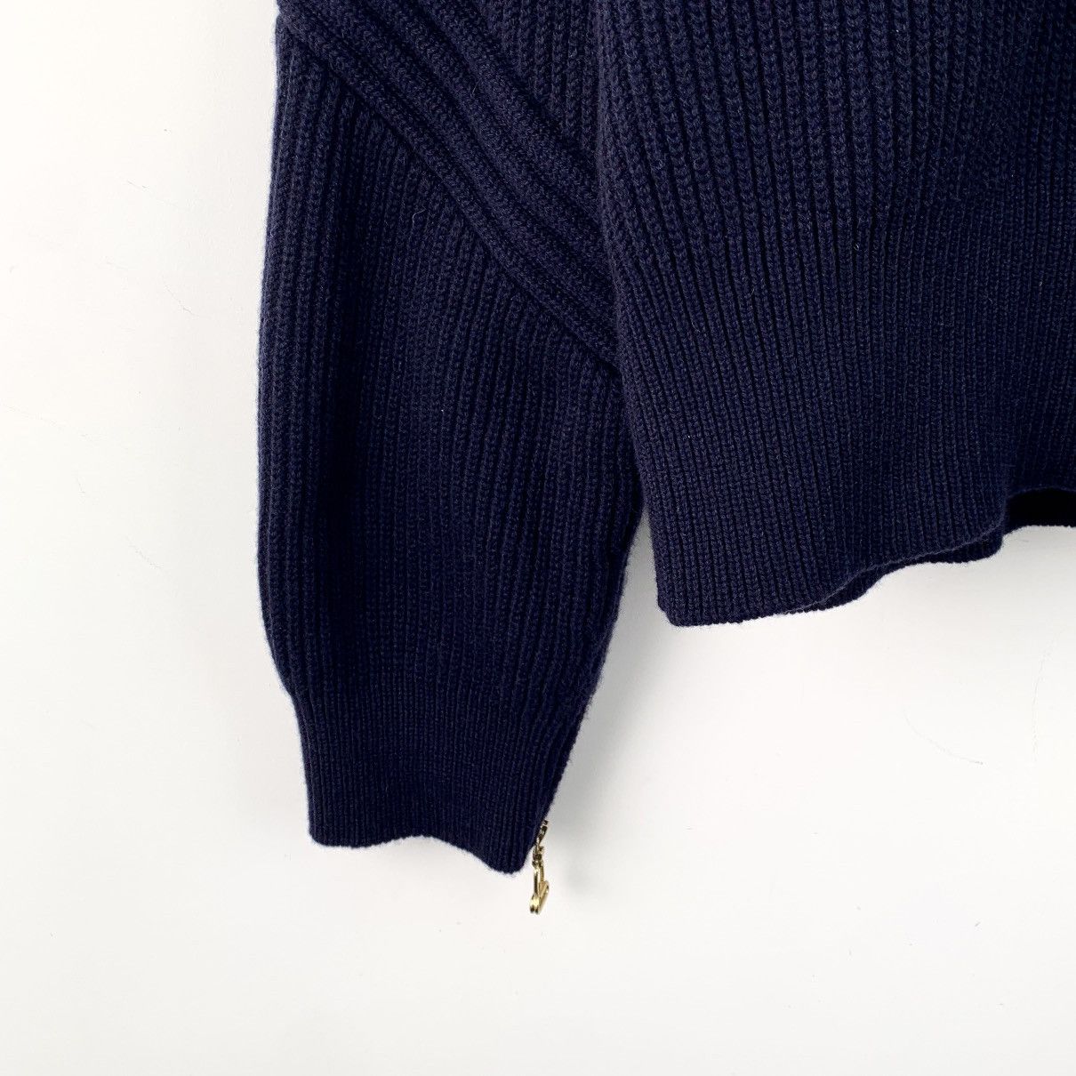 Louis Vuitton Louis Vuitton Lapel Half-Zip Long Sleeve Knit Sweater K26WX Size XS / US 0-2 / IT 36-38 - 4 Thumbnail