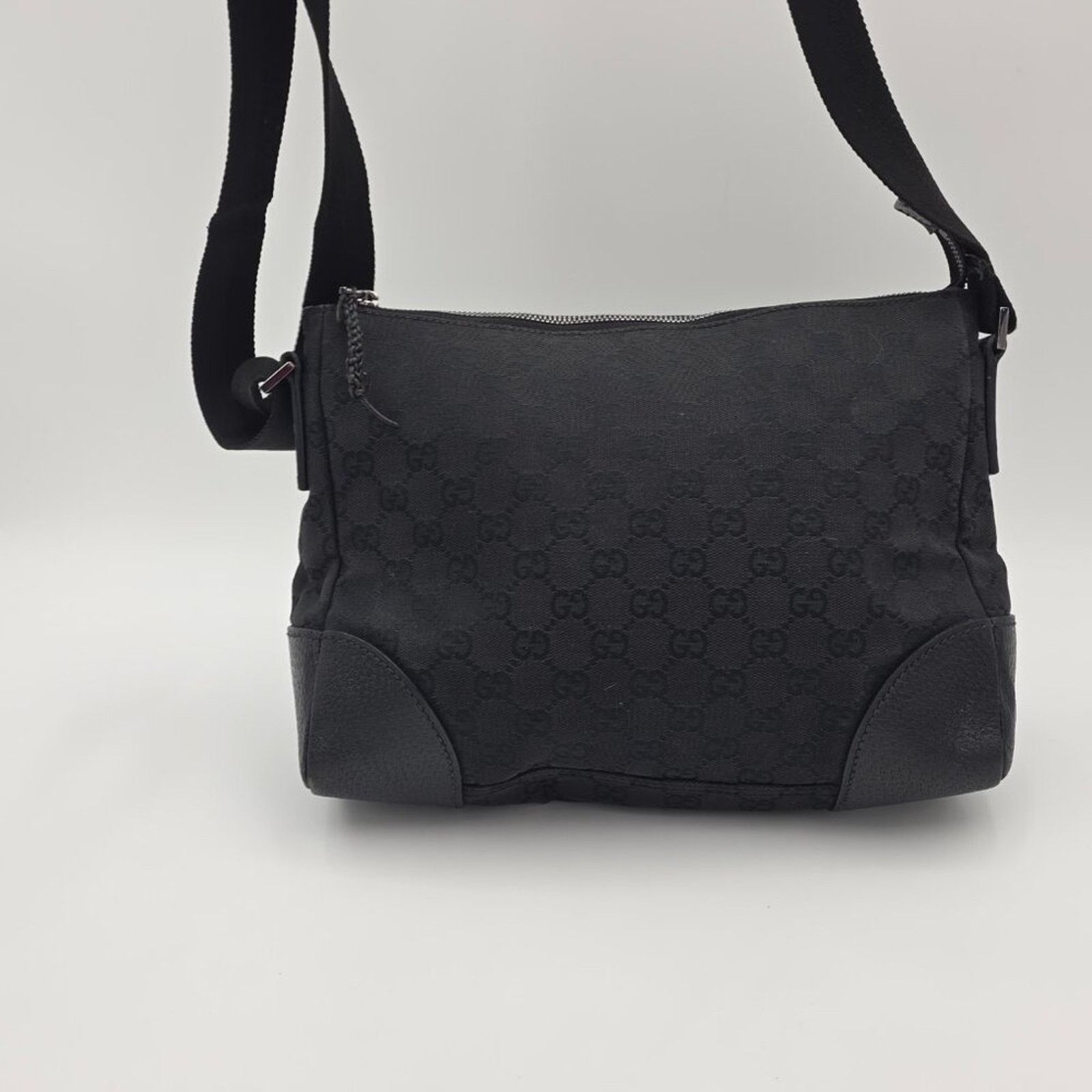 Gucci Gucci Black GG Shoulder Bag Size ONE SIZE - 5 Thumbnail
