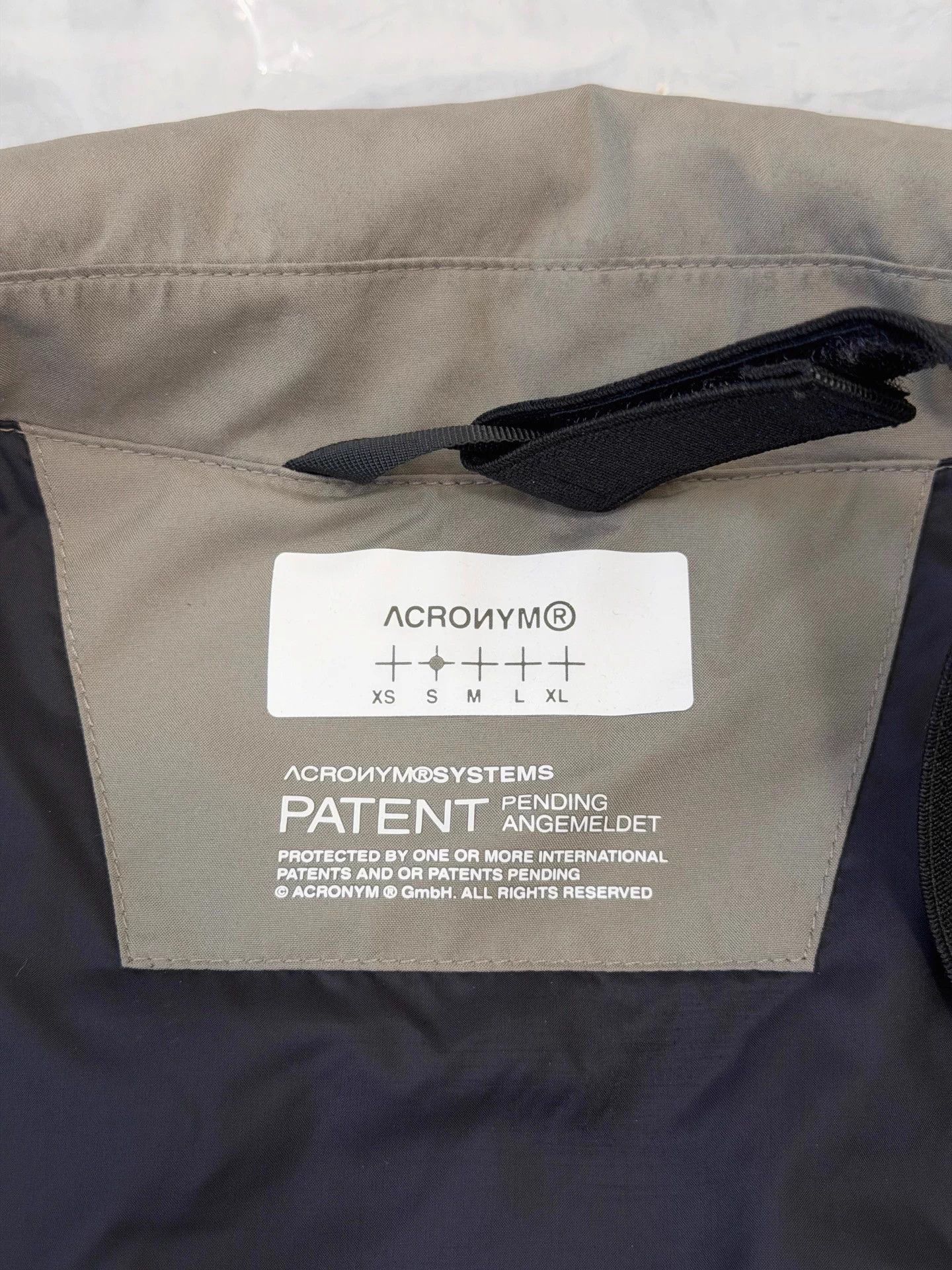 Acronym ACR J68PL Alpha Green Padded Moto Collar Jacket S Size US S / EU 44-46 / 1 - 7 Thumbnail
