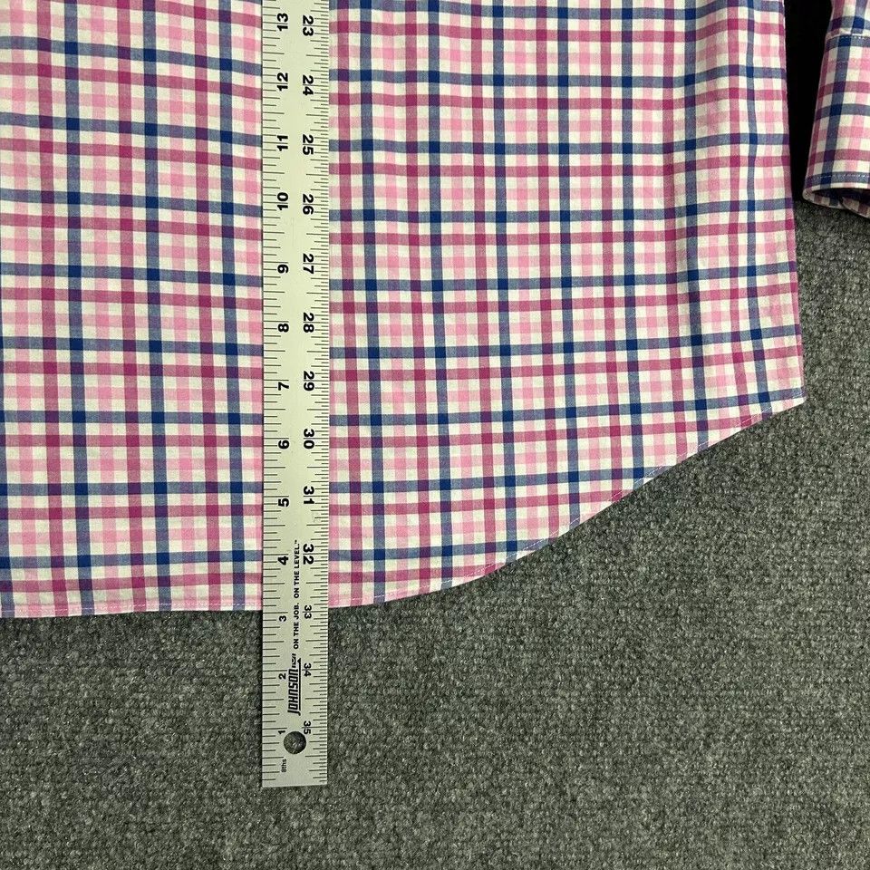 Charles Tyrwhitt Charles Tyrwhitt Shirt Mens XL Pink Classic Fit Button Down Size US XL / EU 56 / 4 - 7 Thumbnail