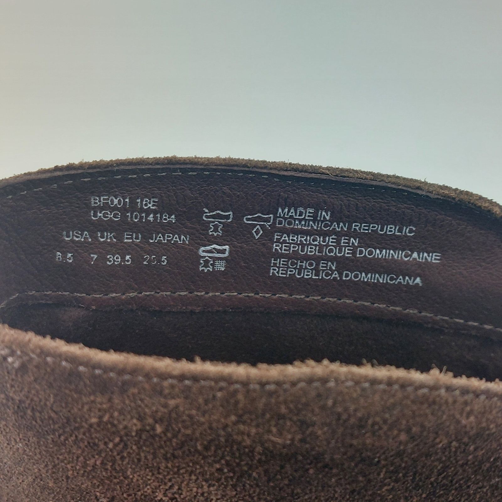 Ugg Ugg Wright Belted Brown Suede Leather Booties Womens Sz 8.5 Size US 8.5 / IT 38.5 - 9 Thumbnail