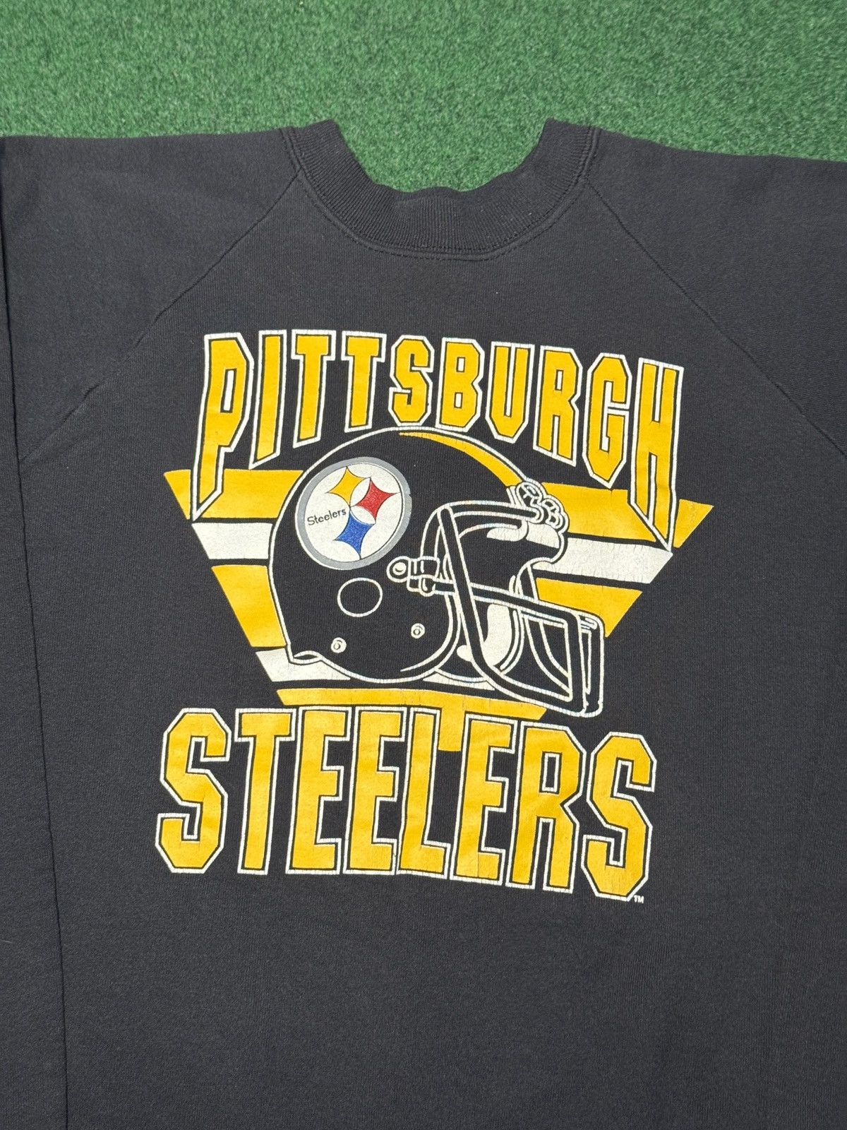 Starter Vintage 90s Pittsburgh Steelers Retro Graphic XL Sweatshirt Size US XL / EU 56 / 4 - 2 Thumbnail