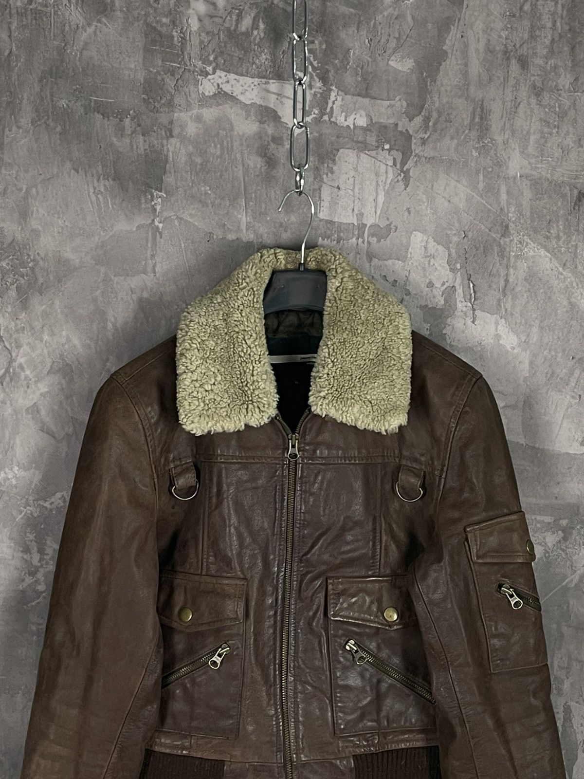 20471120 × If Six Was Nine AVANT GARDE FAUX FUR JACKET JAPANESE GOA LGB STYLE Size M / US 6-8 / IT 42-44 - 2 Thumbnail