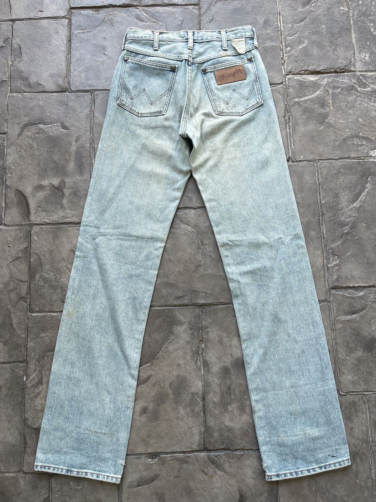 Wrangler JAPAN MADE Wrangler Cowboy Cut 14oz Broken Denim Lot 13MWZ Size US 28 / EU 44 - 1 Thumbnail