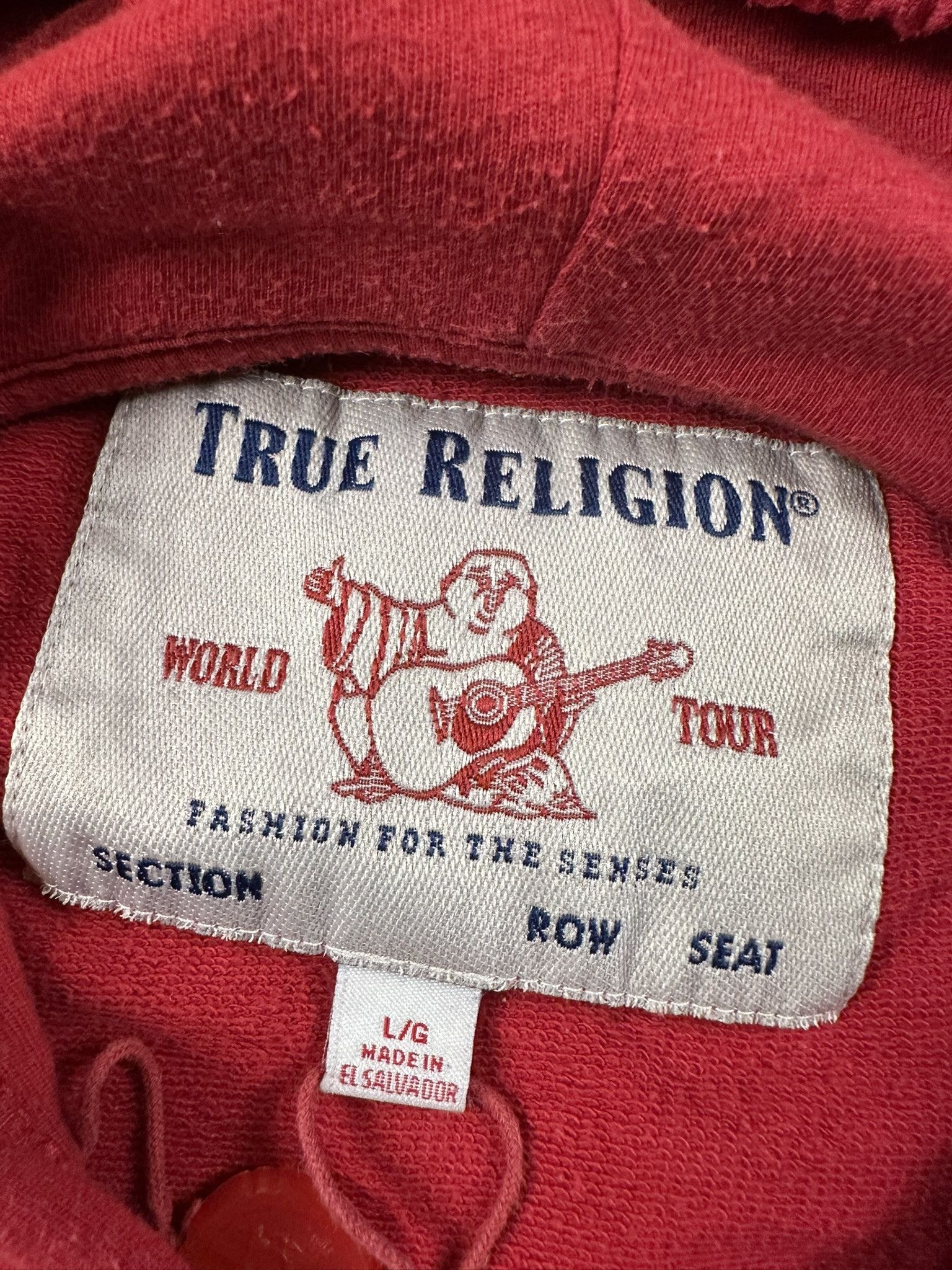 True Religion Vintage Y2k True Religion Spellout Logo Hoodie Size US L / EU 52-54 / 3 - 13 Thumbnail