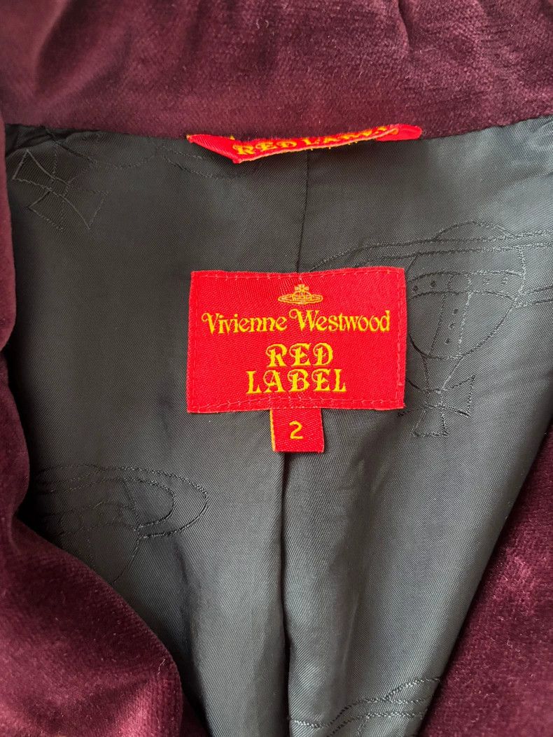 Vivienne Westwood vivienne westwood Rare silver three-button red velvet shor Size M / US 6-8 / IT 42-44 - 2 Thumbnail