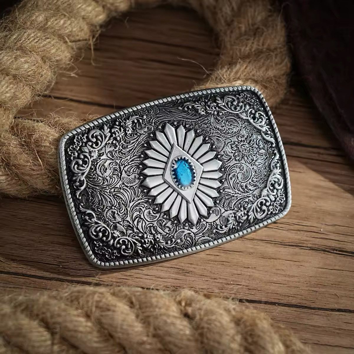 Cowboy Equipment Vintage Western belt buckle Size ONE SIZE - 2 Thumbnail