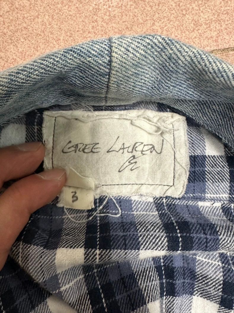 Greg Lauren greg lauren Cowboy plaid patchwork robe 2506-Nextarrow Size US L / EU 52-54 / 3 - 4 Thumbnail