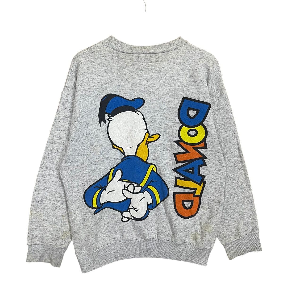 Cartoon Network Vintage 90s Donald Duck Big Mirror Logo Crewneck Sweatshirt Size US M / EU 48-50 / 2 - 7 Thumbnail