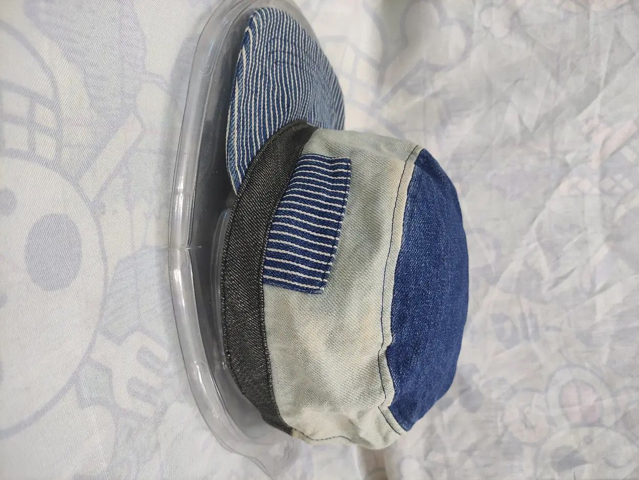Lee LEE DENIM RAILROAD CAP DESIGN PATCHWORK Size ONE SIZE - 8 Thumbnail