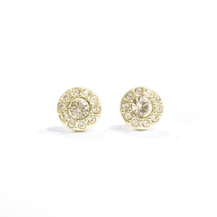 Pre-owned Givenchy Gold Stud Earrings