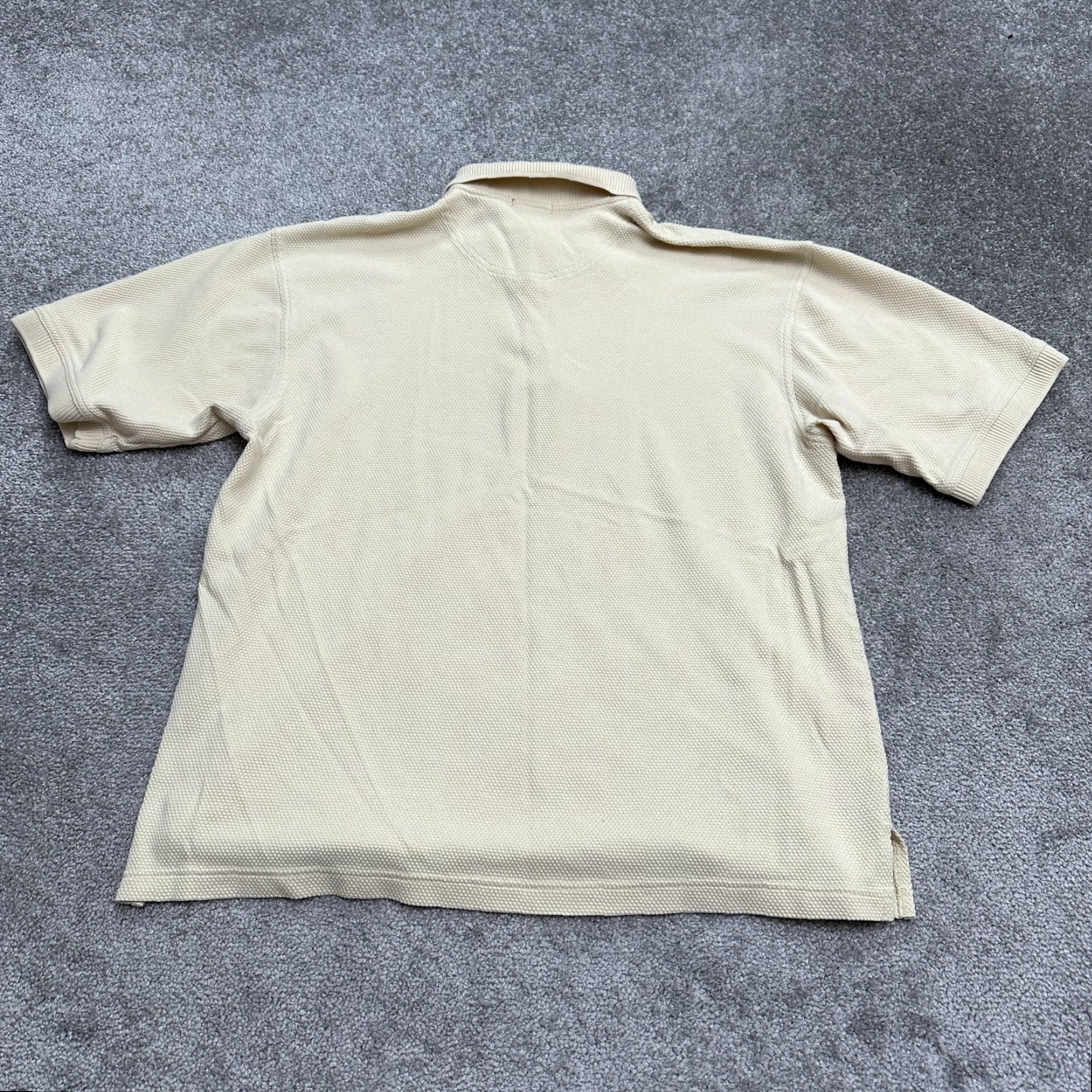 Vintage Winner Mate Polo Shirt Mens Large Beige Short Sleeve Cotton Blend Casual Golf Size US L / EU 52-54 / 3 - 3 Thumbnail