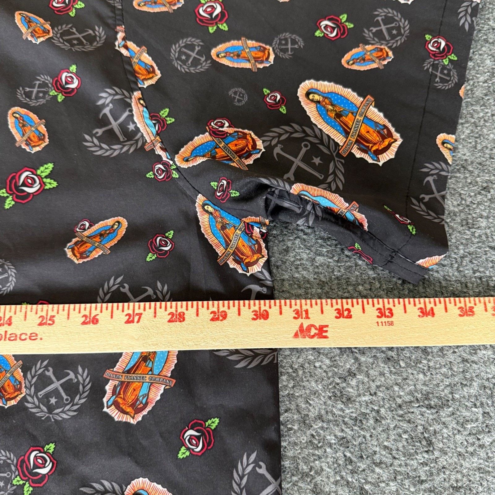 Other DIXXON Flannel Co The Mary Shirt Mens 4XL Short Sleeve Moto Size US XXL / EU 58 / 5 - 6 Thumbnail