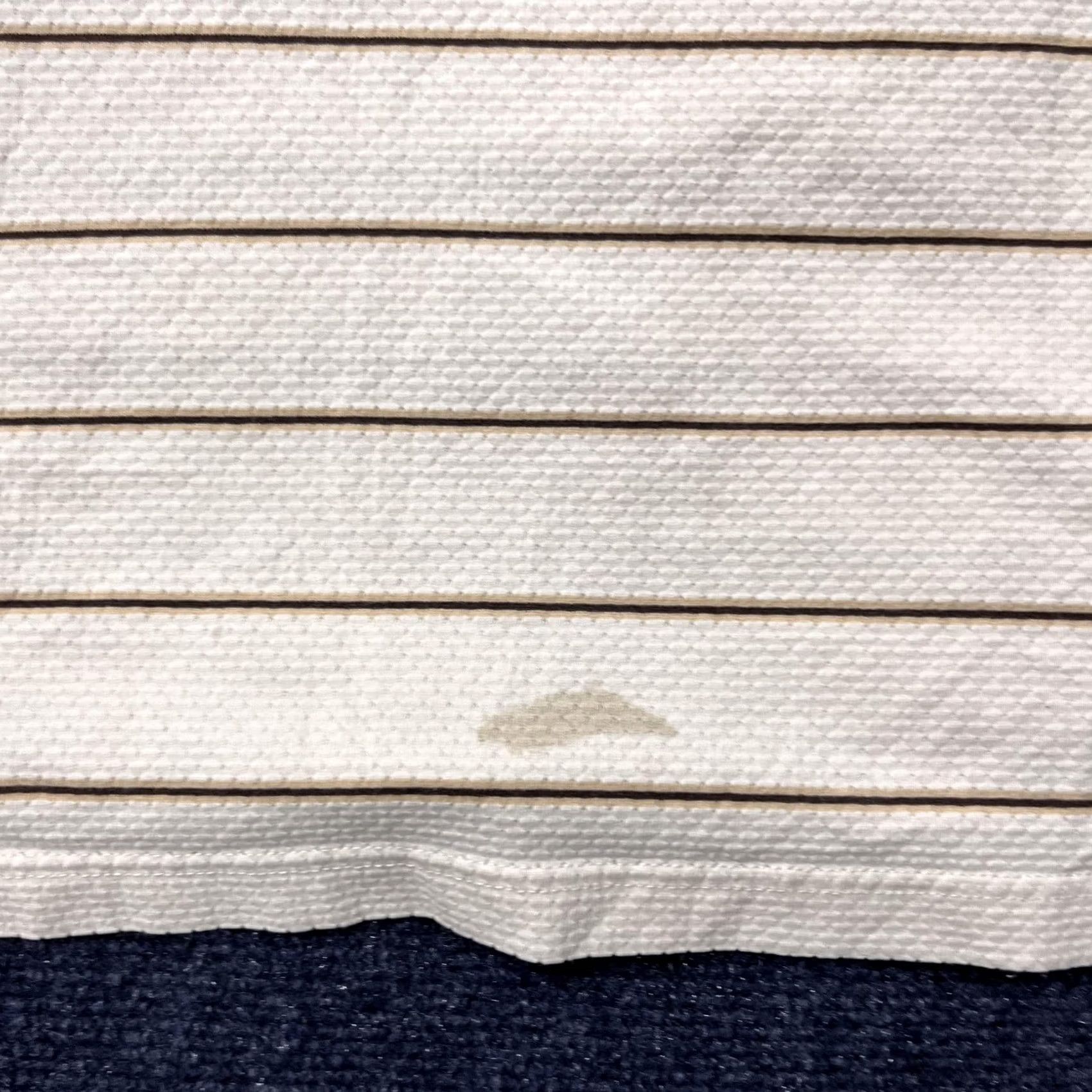 Enyce Y2K Enyce Polo Shirt Mens 3XL White Brown Stripe Textured Cotton Streetwear Shirt Mens 3XL White Brown Striped Cotton Enyce Polo Shirt Size US XXL / EU 58 / 5 - 6 Thumbnail
