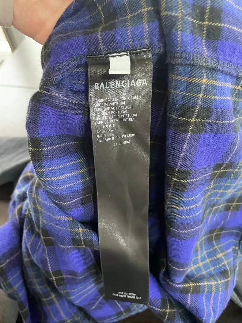 Balenciaga Balenciaga Batman Long Sleeve Shirt Wide Fit-2506 Size US S / EU 44-46 / 1 - 3 Thumbnail