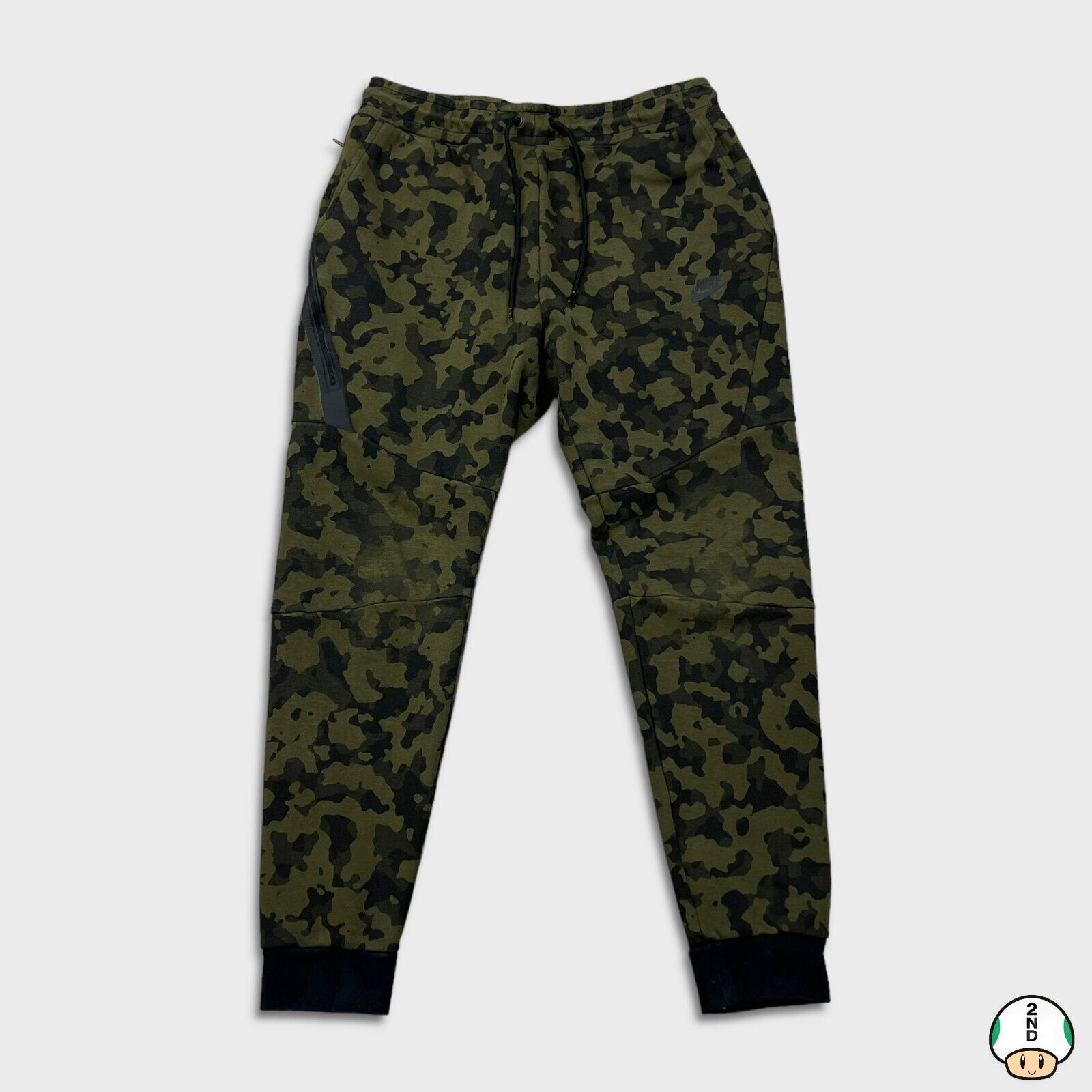 Nike × Vintage Nike Sportswear Sweatpants Medium Tech Fleece Camo Jogger Size US 30 / EU 46 - 1 Thumbnail