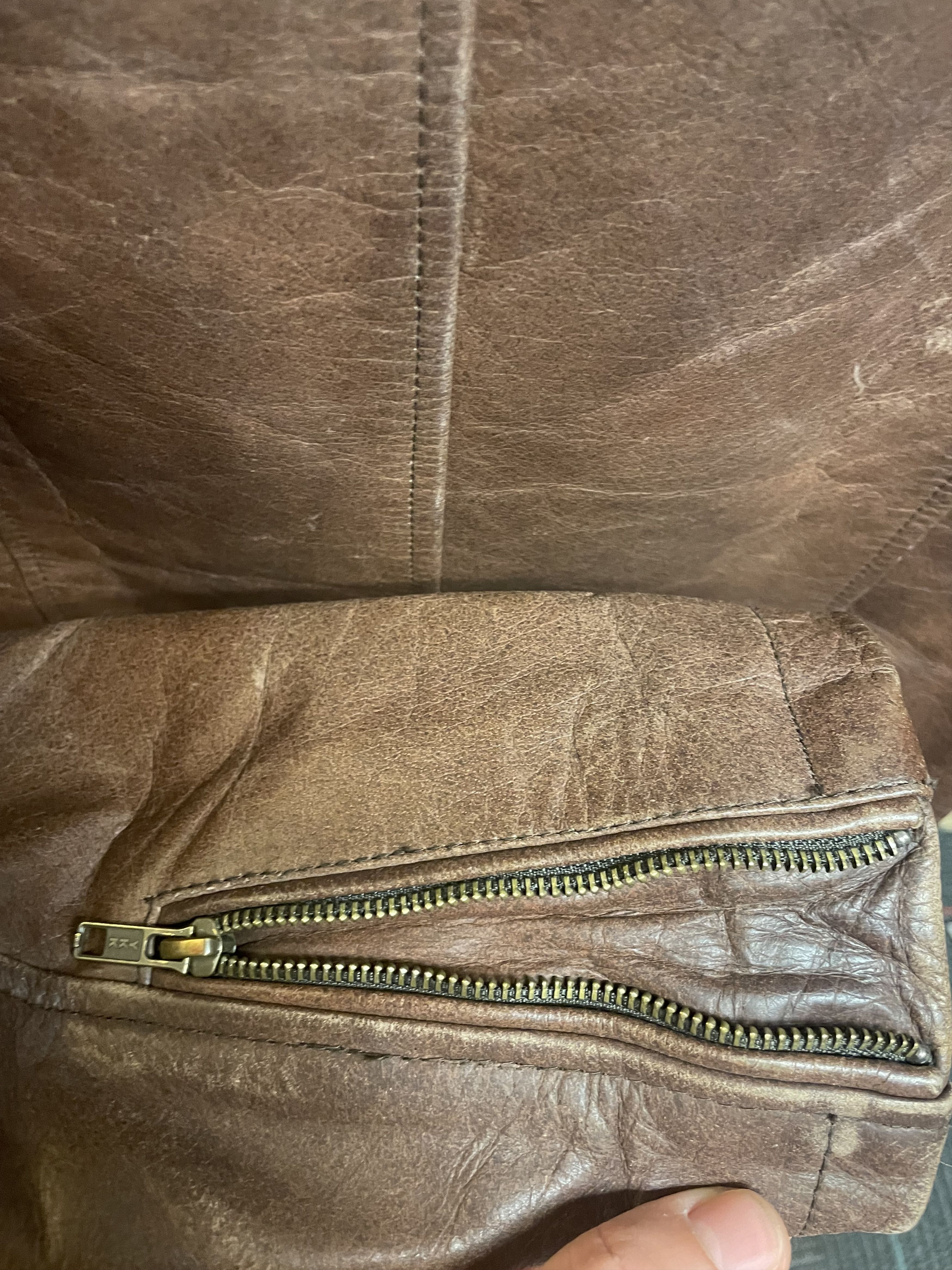 Other Leather biker jacket Size US S / EU 44-46 / 1 - 3 Thumbnail