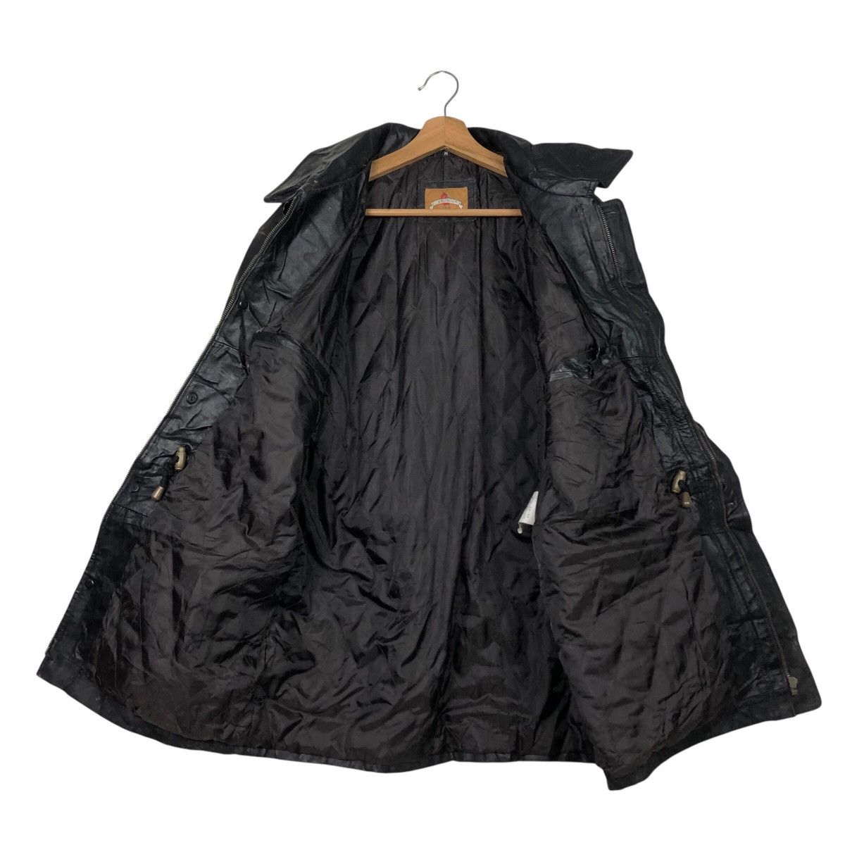 Japanese Brand 📌Vintage Leather Jacket Equitum Italy Blanket Issey Miyake Size US M / EU 48-50 / 2 - 14 Thumbnail