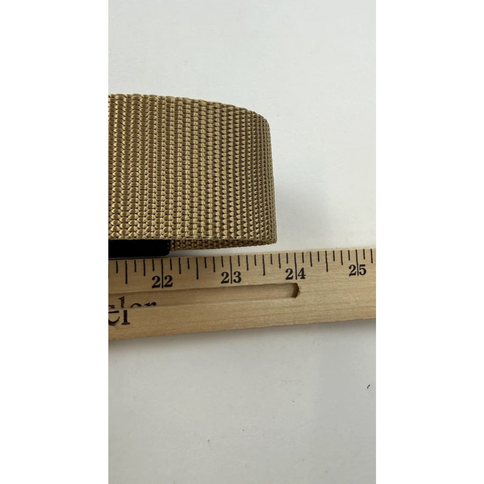 Vintage Kingmoore Belt Mens One Size Khaki Tactical Nylon Quick Release Metal Buckle EDC Size ONE SIZE - 5 Thumbnail