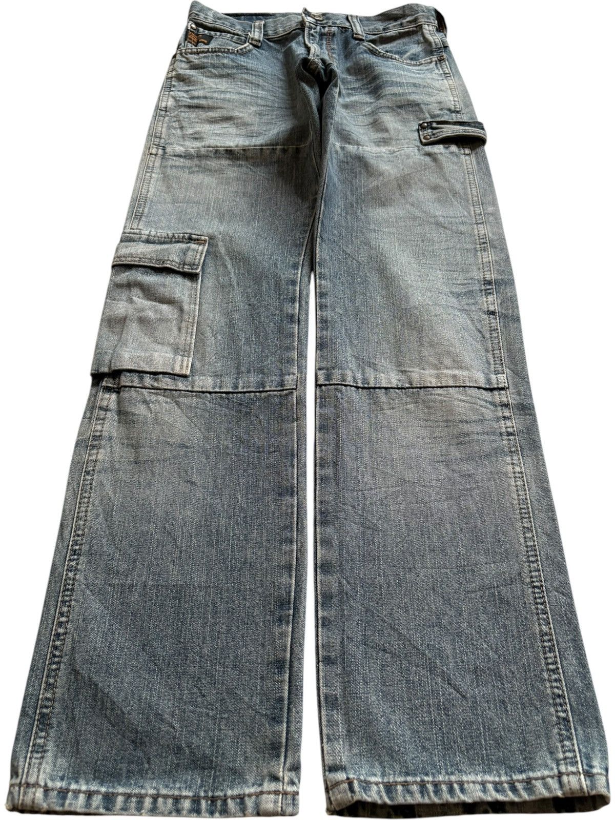 Edwin Exclusive Vintage Edwin Mud Wash Cargo Carpenter Jeans Size US 26 / EU 42 - 1 Thumbnail
