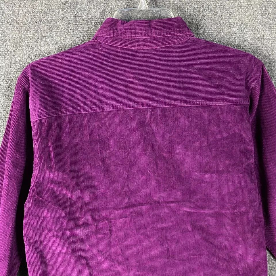 Other North West Blue 1/4 Zip Women's Medium Corduroy Purple M Size M / US 6-8 / IT 42-44 - 9 Thumbnail