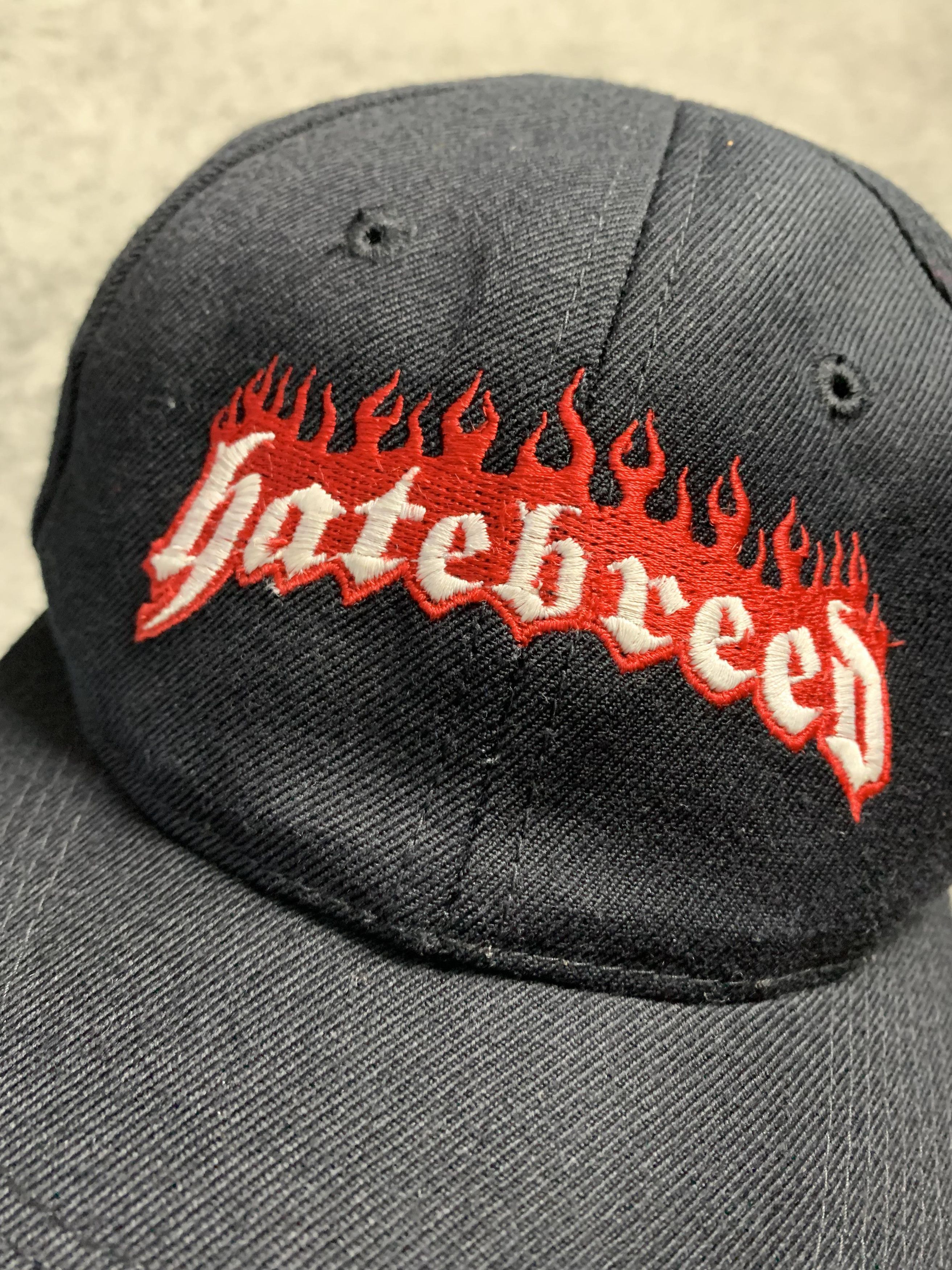 Band Tees Vintage Rare Hatebreed Hardcore Felcro Snapback Size ONE SIZE - 3 Thumbnail