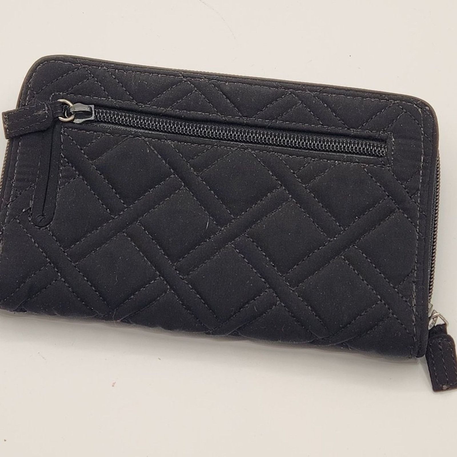Vera Bradley RFID Turnlock Wallet - Quilted Black - Vera Bradley Size ONE SIZE - 2 Thumbnail