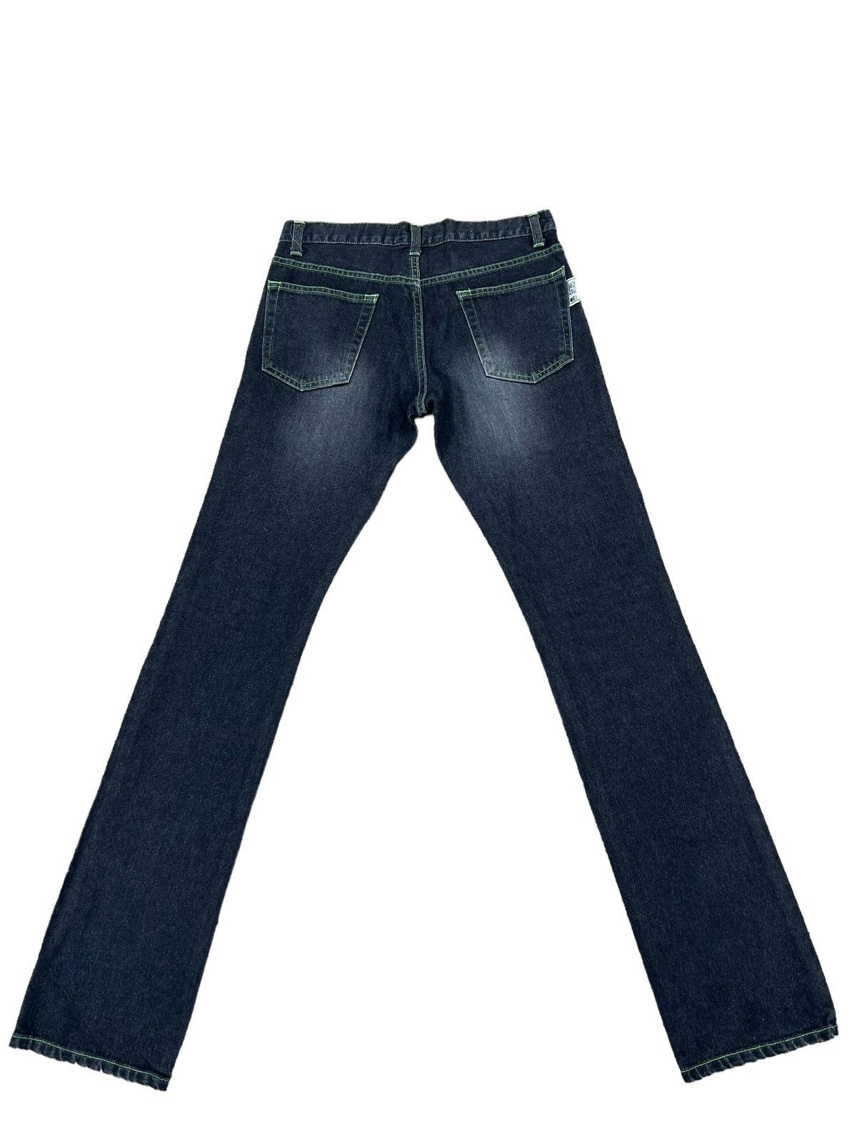 Japanese Brand Vintage 90s YOUTH Japan Clash Crime Fantasm Denim Jeans Size US 29 - 2 Thumbnail