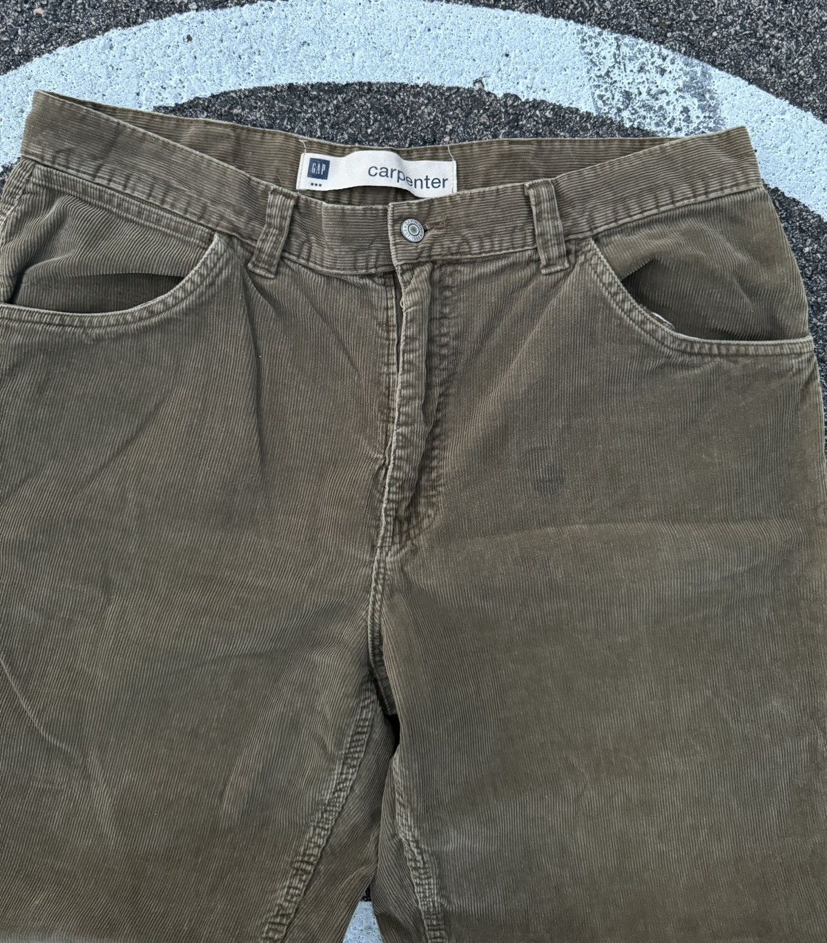 Gap × Jean × Vintage Vintage Gap Carpenter Pants Baggy Y2K Size US 36 / EU 52 - 3 Thumbnail