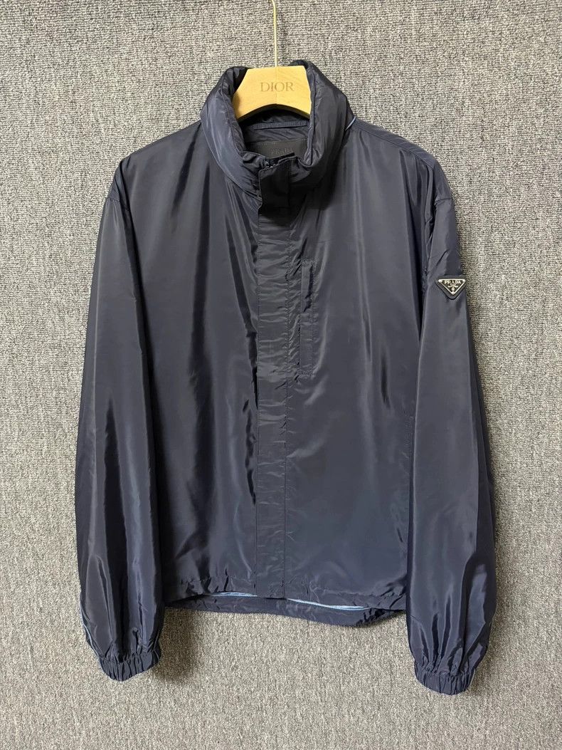 Prada Prada Classic triangle badge webbing decorative hooded casu Size US M / EU 48-50 / 2 - 1 Thumbnail