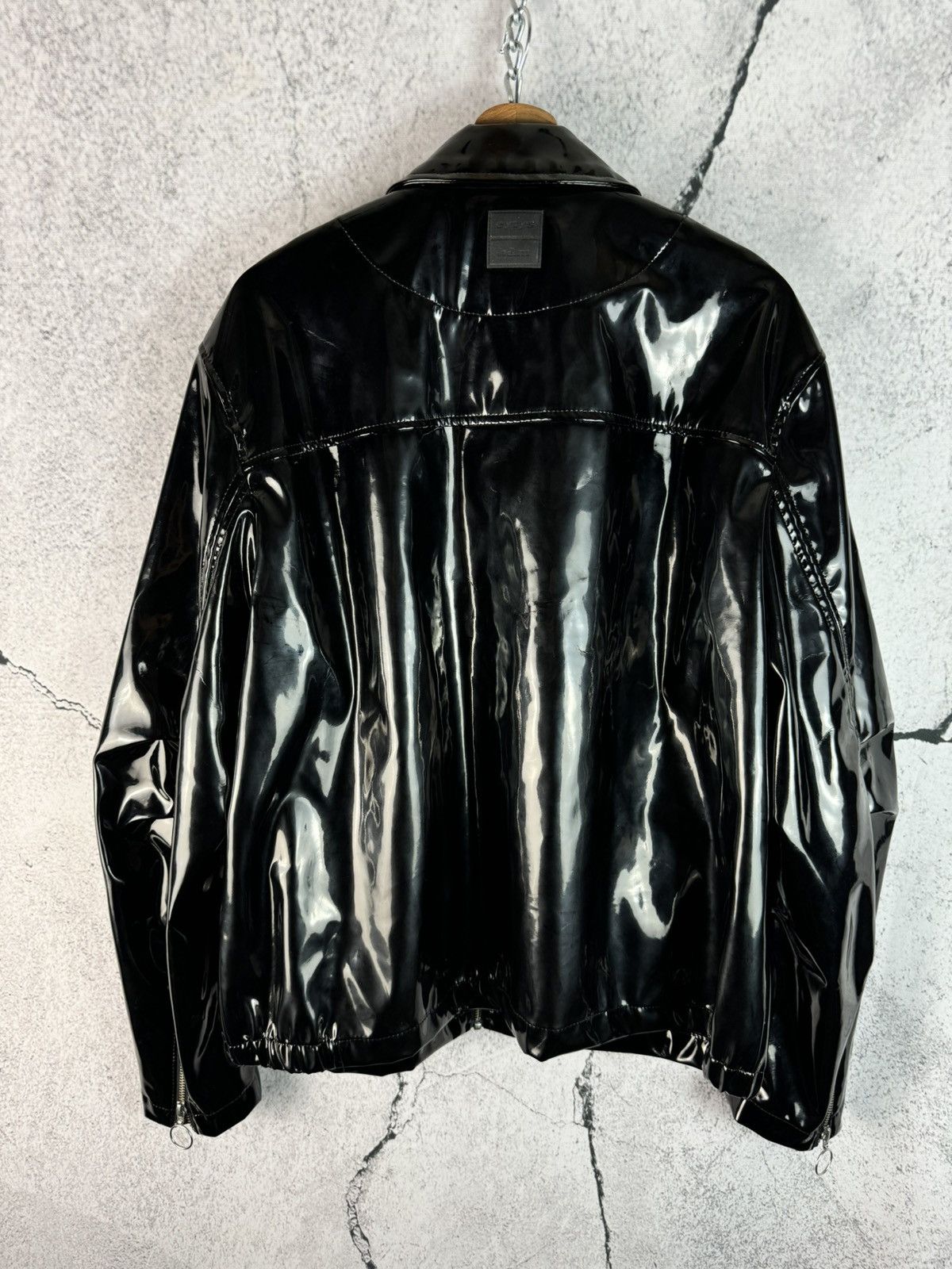 Eytys Ultra Rare Eytys Patent Vinyl Avant Garde Designer Jacket Size US XL / EU 56 / 4 - 2 Thumbnail
