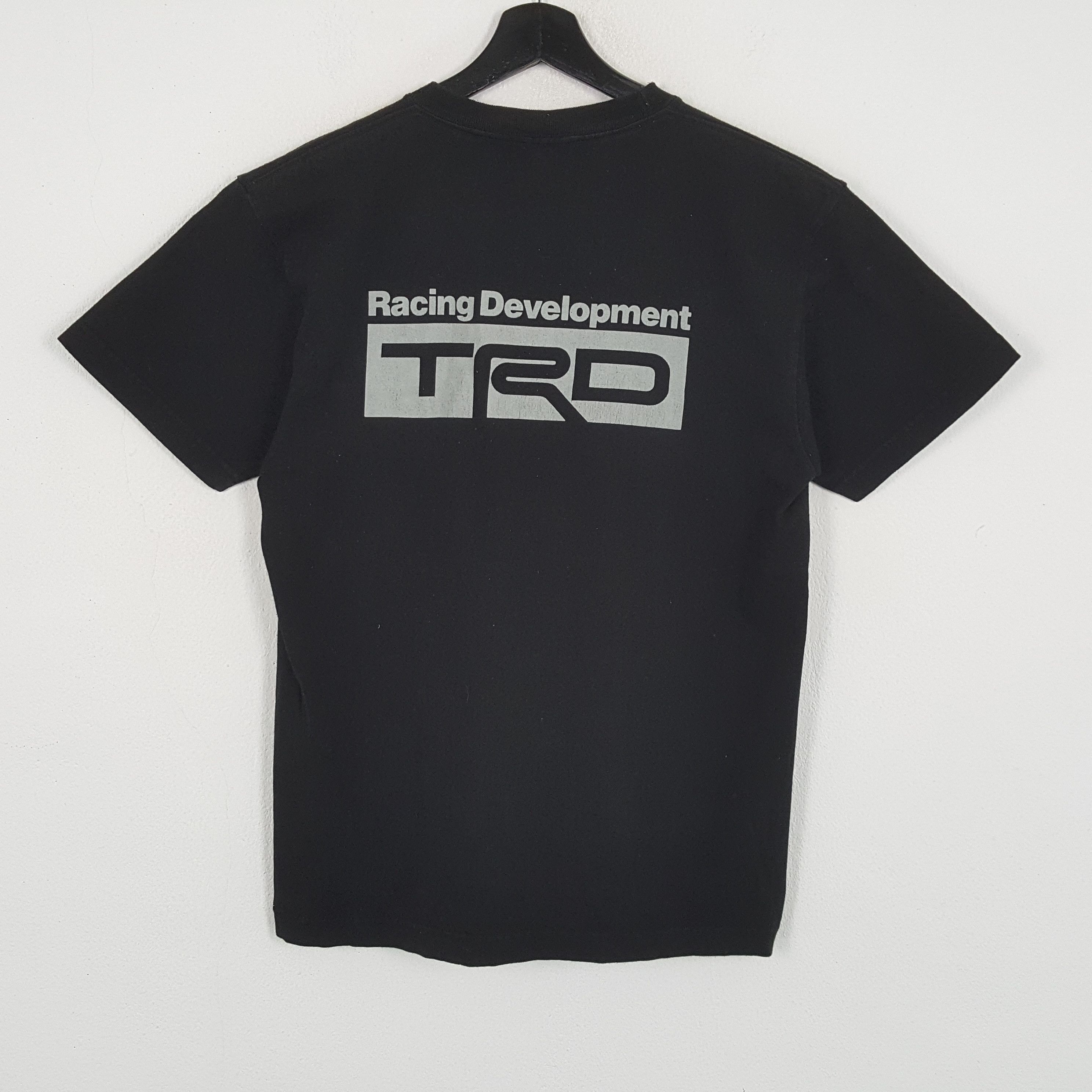 Japanese Brand × Vintage TRD RACING DEVELOPMENT Japanese Motorsports Tshirt Size US M / EU 48-50 / 2 - 1 Thumbnail