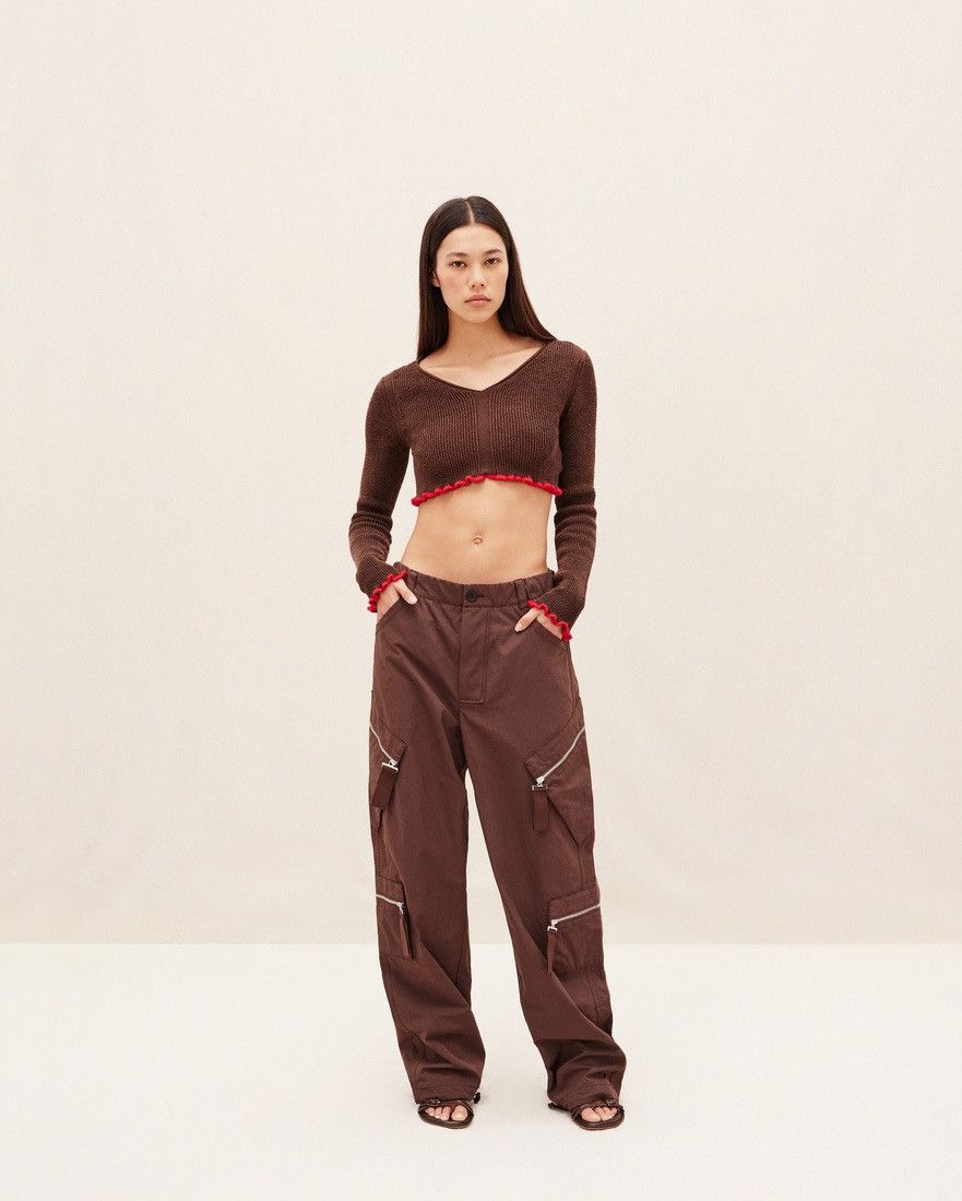 Jacquemus LA MAILLE SANTON CROP JACQUEMUS Size XS / US 0-2 / IT 36-38 - 13 Thumbnail