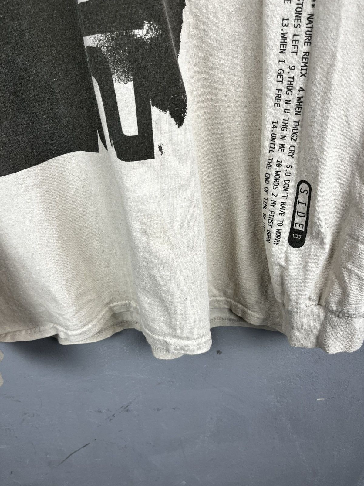 Rap Tees 2Pac long sleeve made usa Size US L / EU 52-54 / 3 - 6 Thumbnail