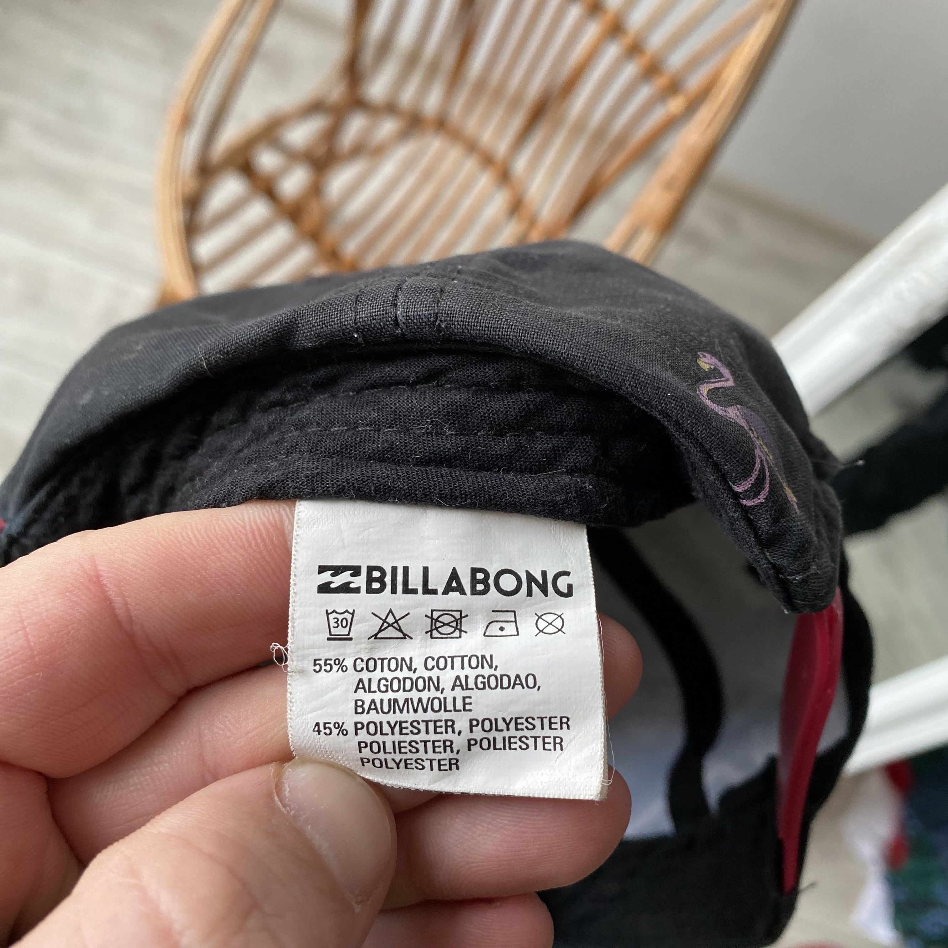 Billabong 🏝Vintage Billabong Monogram Cap Small Logo Y2K Hat Size ONE SIZE - 8 Thumbnail