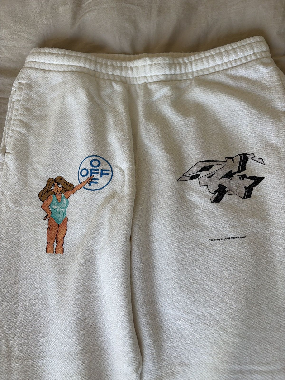 Off-White Off-White Virgil Dondi printed Sweatpant Size US 36 / EU 52 - 4 Thumbnail