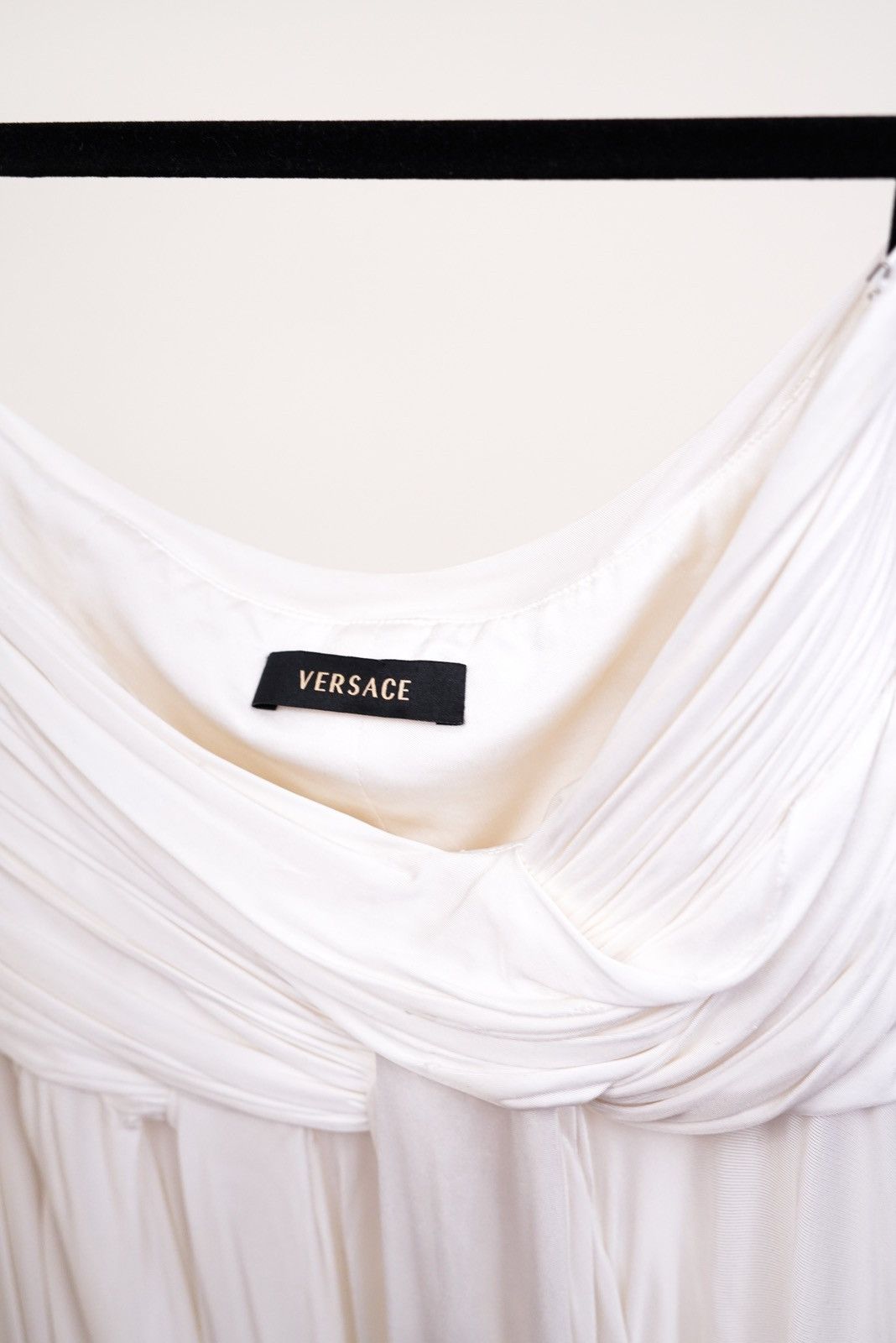Versace Versace White Asymmetric Two-Piece Set Size M / US 6-8 / IT 42-44 - 9 Thumbnail