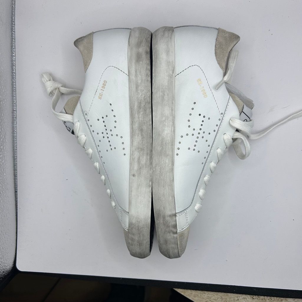 Sam Edelman Women's Sam Edelman Leather Sneakers,White, 6M Size US 6 / IT 36 - 11 Thumbnail